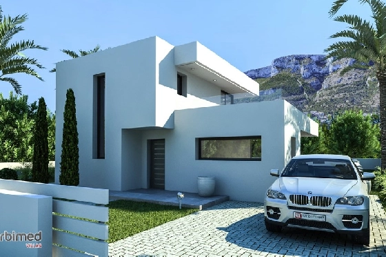 Villa in Denia zu verkaufen, Wohnfläche 151 m², Klimaanlage, Grundstück 731 m², 3 Schlafzimmer, 2 Badezimmer, Pool, ref.: UM-UV-TANIT-2