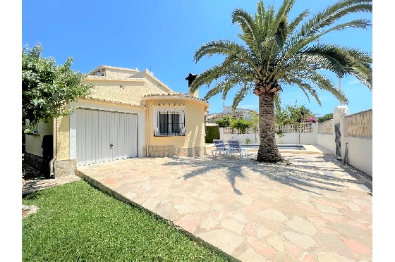Villa in Els Poblets(Barranquets) zur Ferienvermietung, Wohnfläche 110 m², Baujahr 2001, + KLIMA, Klimaanlage, Grundstück 400 m², 3 Schlafzimmer, 2 Badezimmer, Pool, ref.: T-0421-4