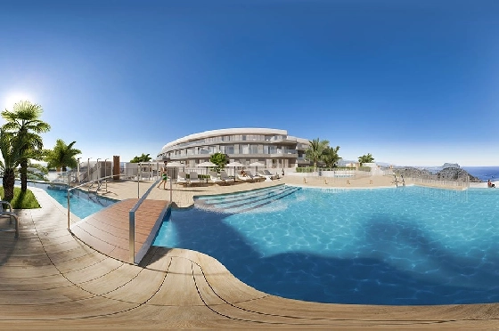 Etagen Apartment in Águilas zu verkaufen, Wohnfläche 86 m², Zustand Erstbezug, Klimaanlage, 2 Schlafzimmer, 2 Badezimmer, Pool, ref.: HA-AGN-100-A02-12