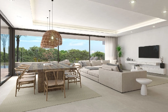 Villa in Denia zu verkaufen, Wohnfläche 259 m², Klimaanlage, Grundstück 1118 m², 4 Schlafzimmer, 4 Badezimmer, Pool, ref.: UM-UV-MANDARINA-II-18