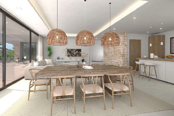 Villa in Denia zu verkaufen, Wohnfläche 259 m², Klimaanlage, Grundstück 1118 m², 4 Schlafzimmer, 4 Badezimmer, Pool, ref.: UM-UV-MANDARINA-II-20
