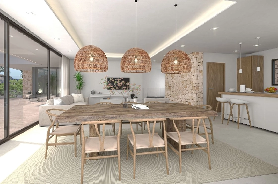 Villa in Denia zu verkaufen, Wohnfläche 259 m², Klimaanlage, Grundstück 1118 m², 4 Schlafzimmer, 4 Badezimmer, Pool, ref.: UM-UV-MANDARINA-II-5