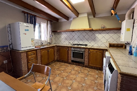 Villa in Denia zu vermieten, Wohnfläche 200 m², Zustand gepflegt, + Zentralheizung, Klimaanlage, Grundstück 900 m², 3 Schlafzimmer, 2 Badezimmer, Pool, ref.: D-0123-40