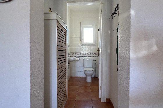 Villa in Els Poblets zur Ferienvermietung, Wohnfläche 125 m², Baujahr 2003, + KLIMA, Klimaanlage, Grundstück 400 m², 2 Schlafzimmer, 2 Badezimmer, Pool, ref.: T-1123-11