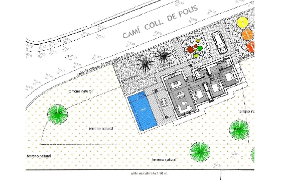Villa in Denia(Marquesa 4) zu verkaufen, Wohnfläche 120 m², Baujahr 2025, Zustand neuwertig, + Zentralheizung, Klimaanlage, Grundstück 1085 m², 3 Schlafzimmer, 2 Badezimmer, Pool, ref.: UM-UV-HEBE-17