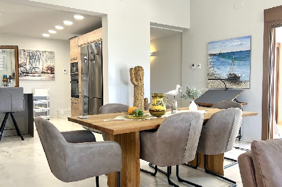 Villa in Javea(Ermita) zu verkaufen, Wohnfläche 400 m², Baujahr 2018, Zustand neuwertig, + Fussbodenheizung, Klimaanlage, Grundstück 1596 m², 3 Schlafzimmer, 2 Badezimmer, Pool, ref.: AS-0624-18