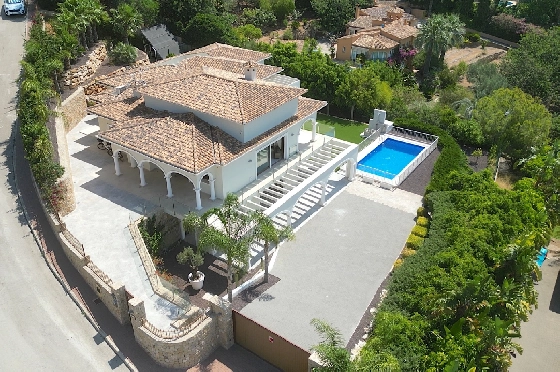 Villa in Javea(Ermita) zu verkaufen, Wohnfläche 400 m², Baujahr 2018, Zustand neuwertig, + Fussbodenheizung, Klimaanlage, Grundstück 1596 m², 3 Schlafzimmer, 2 Badezimmer, Pool, ref.: AS-0624-2