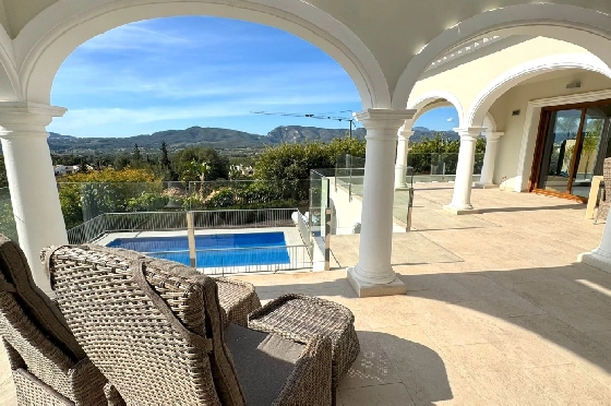 Villa in Javea(Ermita) zu verkaufen, Wohnfläche 400 m², Baujahr 2018, Zustand neuwertig, + Fussbodenheizung, Klimaanlage, Grundstück 1596 m², 3 Schlafzimmer, 2 Badezimmer, Pool, ref.: AS-0624-34