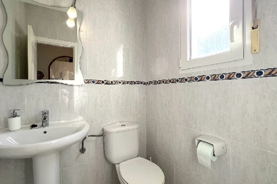 Reihenhaus-Mitte in Pedreguer(Monte Pedreguer) zu verkaufen, Wohnfläche 90 m², Baujahr 2002, Zustand gepflegt, + KLIMA, Klimaanlage, Grundstück 109 m², 2 Schlafzimmer, 1 Badezimmer, Pool, ref.: AS-0724-12