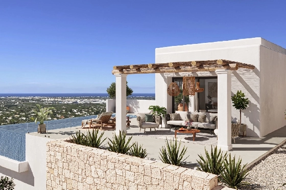Villa in Pedreguer zu verkaufen, Wohnfläche 159 m², Klimaanlage, Grundstück 1272 m², 3 Schlafzimmer, 2 Badezimmer, Pool, ref.: UM-UV-JUCAR-1
