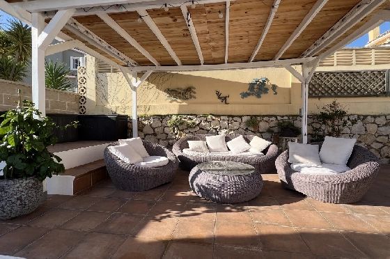 Villa in Gata de Gorgos(Monte Pedreguer) zur Ferienvermietung, Wohnfläche 180 m², Baujahr 2006, + Ofen, Klimaanlage, Grundstück 600 m², 3 Schlafzimmer, 3 Badezimmer, Pool, ref.: T-0624-33