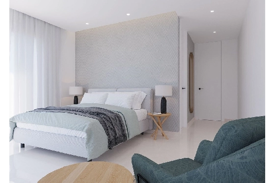 Villa in Finestrat zu verkaufen, Wohnfläche 175 m², Zustand Erstbezug, + fussboden, Klimaanlage, Grundstück 455 m², 3 Schlafzimmer, 3 Badezimmer, Pool, ref.: HA-FIN-106-E01-14