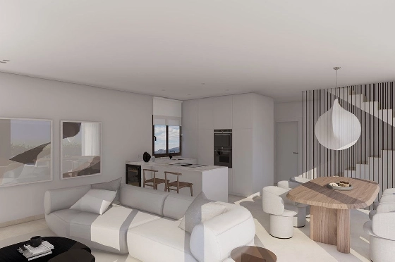 Villa in Finestrat zu verkaufen, Wohnfläche 203 m², Zustand Erstbezug, Grundstück 318 m², 3 Schlafzimmer, 3 Badezimmer, Pool, ref.: HA-FIN-121-E01-8