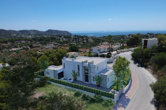 Villa in Moraira zu verkaufen, Wohnfläche 195 m², Baujahr 2025, Klimaanlage, Grundstück 811 m², 4 Schlafzimmer, 4 Badezimmer, Pool, ref.: AM-12327DA-6