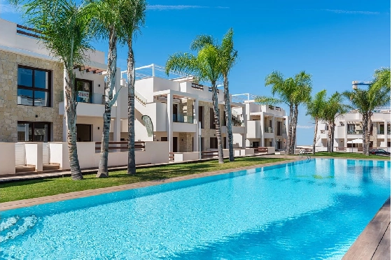 Penthouse Apartment in Torrevieja zu verkaufen, Wohnfläche 127 m², Zustand Erstbezug, 2 Schlafzimmer, 2 Badezimmer, Pool, ref.: HA-TON-159-A02-4