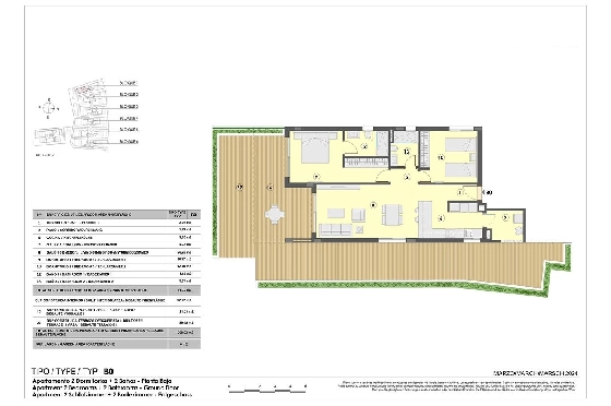 Etagen Apartment in Colonia de Sant Jordi zu verkaufen, Wohnfläche 118 m², Zustand Erstbezug, + fussboden, Klimaanlage, 2 Schlafzimmer, 2 Badezimmer, Pool, ref.: HA-MLN-163-A01-11
