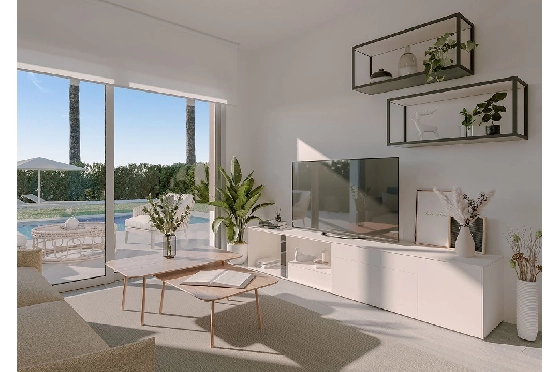 Etagen Apartment in Colonia de Sant Jordi zu verkaufen, Wohnfläche 118 m², Zustand Erstbezug, + fussboden, Klimaanlage, 2 Schlafzimmer, 2 Badezimmer, Pool, ref.: HA-MLN-163-A01-4