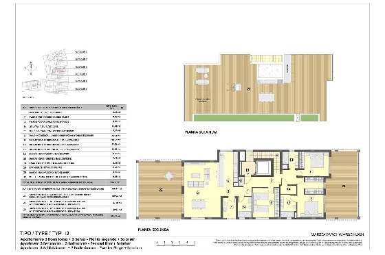 Penthouse Apartment in Colonia de Sant Jordi zu verkaufen, Wohnfläche 379 m², Zustand Erstbezug, + fussboden, Klimaanlage, 3 Schlafzimmer, 2 Badezimmer, Pool, ref.: HA-MLN-163-A03-11