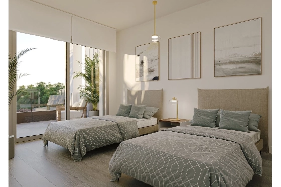 Penthouse Apartment in Colonia de Sant Jordi zu verkaufen, Wohnfläche 379 m², Zustand Erstbezug, + fussboden, Klimaanlage, 3 Schlafzimmer, 2 Badezimmer, Pool, ref.: HA-MLN-163-A03-7