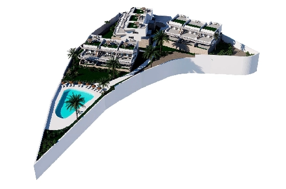Erdgeschoss Apartment in Finestrat zu verkaufen, Wohnfläche 176 m², Zustand Erstbezug, 3 Schlafzimmer, 2 Badezimmer, Pool, ref.: HA-FIN-317-A03-5