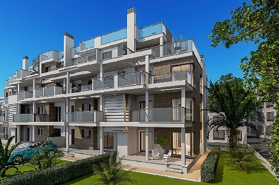 Penthouse Apartment in Denia zu verkaufen, Wohnfläche 191 m², Zustand Erstbezug, 3 Schlafzimmer, 2 Badezimmer, Pool, ref.: HA-DEN-141-A03-3