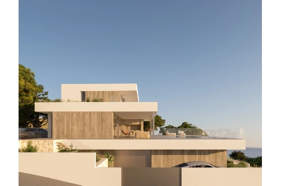 Villa in Benitachell zu verkaufen, Wohnfläche 451 m², Baujahr 2024, Klimaanlage, Grundstück 842 m², 3 Schlafzimmer, 3 Badezimmer, Pool, ref.: AM-12461NS-4