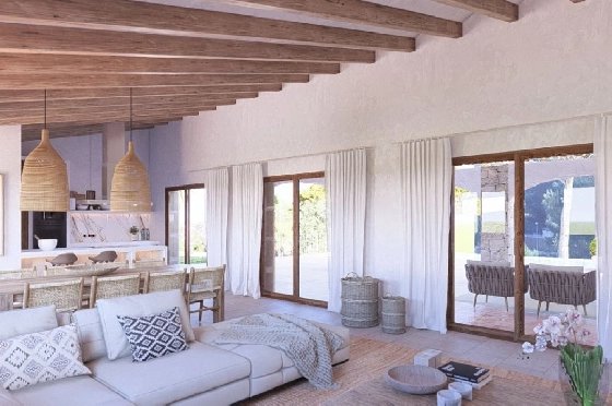 Villa in Javea zu verkaufen, Wohnfläche 270 m², Baujahr 2025, Klimaanlage, Grundstück 1000 m², 3 Schlafzimmer, 3 Badezimmer, Pool, ref.: PR-PPS3199NB-4