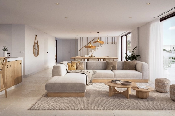 Villa in Teulada zu verkaufen, Wohnfläche 253 m², Klimaanlage, Grundstück 800 m², 4 Schlafzimmer, 3 Badezimmer, Pool, ref.: AM-12498DR-5