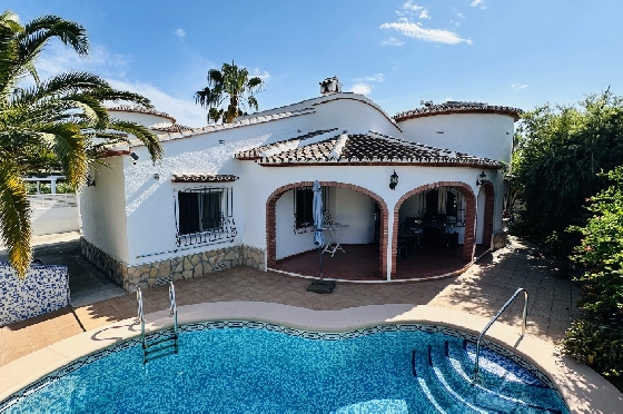 Villa in Els Poblets(Barranquets) zu verkaufen, Wohnfläche 120 m², Baujahr 2004, Zustand gepflegt, + Zentralheizung, Klimaanlage, Grundstück 402 m², 3 Schlafzimmer, 2 Badezimmer, Pool, ref.: JS-1325-1