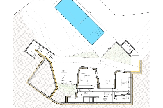 Villa in Javea zu verkaufen, Wohnfläche 350 m², Baujahr 2025, Klimaanlage, Grundstück 1000 m², 3 Schlafzimmer, 2 Badezimmer, Pool, ref.: AM-12492DA-14
