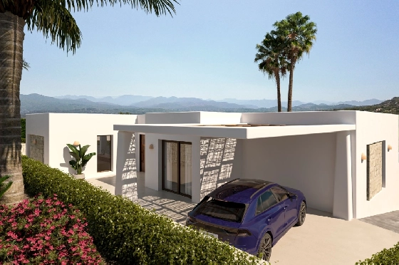 Villa in Javea zu verkaufen, Wohnfläche 200 m², Baujahr 2025, Klimaanlage, Grundstück 1000 m², 3 Schlafzimmer, 4 Badezimmer, Pool, ref.: AM-12502DR-3