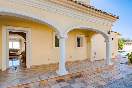 Villa in Moraira zu verkaufen, Wohnfläche 466 m², Baujahr 2005, Klimaanlage, Grundstück 2040 m², 5 Schlafzimmer, 5 Badezimmer, Pool, ref.: AM-12515DR-30