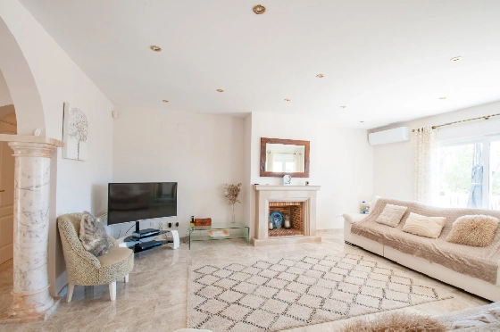 Villa in Moraira zu verkaufen, Wohnfläche 466 m², Baujahr 2005, Klimaanlage, Grundstück 2040 m², 5 Schlafzimmer, 5 Badezimmer, Pool, ref.: AM-12515DR-34