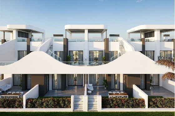 Penthouse Apartment in San Fulgencio zu verkaufen, Wohnfläche 206 m², Zustand Erstbezug, 3 Schlafzimmer, 2 Badezimmer, Pool, ref.: HA-SFN-131-A04-1