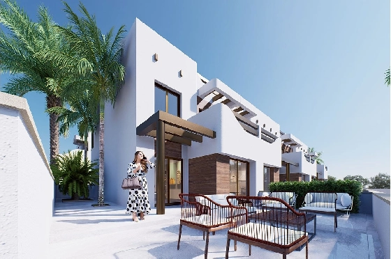 Penthouse Apartment in Torre de la Horadada zu verkaufen, Wohnfläche 94 m², Zustand Erstbezug, 2 Schlafzimmer, 2 Badezimmer, Pool, ref.: HA-THN-450-A02-8