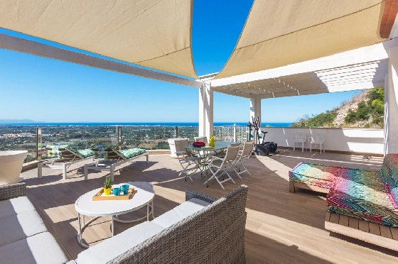 Villa in Denia zu verkaufen, Wohnfläche 170 m², Baujahr 2019, + Fussbodenheizung, Klimaanlage, Grundstück 829 m², 3 Schlafzimmer, 4 Badezimmer, ref.: HG-3804-1