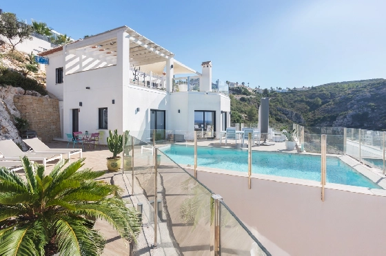 Villa in Denia zu verkaufen, Wohnfläche 170 m², Baujahr 2019, + Fussbodenheizung, Klimaanlage, Grundstück 829 m², 3 Schlafzimmer, 4 Badezimmer, ref.: HG-3804-2