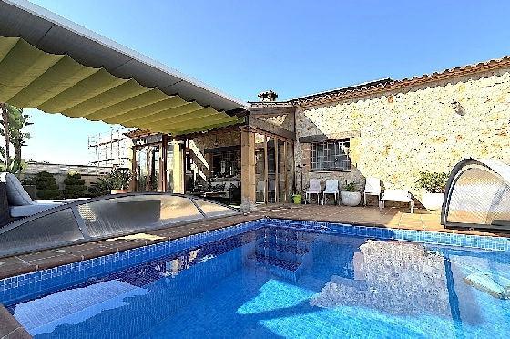 Finca in Els Poblets(Xironets) zu verkaufen, Wohnfläche 220 m², Baujahr 2008, + Zentralheizung, Klimaanlage, Grundstück 540 m², 3 Schlafzimmer, 2 Badezimmer, Pool, ref.: GC-0125-1