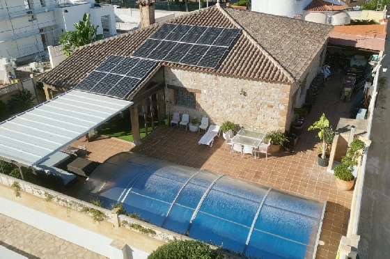 Finca in Els Poblets(Xironets) zu verkaufen, Wohnfläche 220 m², Baujahr 2008, + Zentralheizung, Klimaanlage, Grundstück 540 m², 3 Schlafzimmer, 2 Badezimmer, Pool, ref.: GC-0125-43