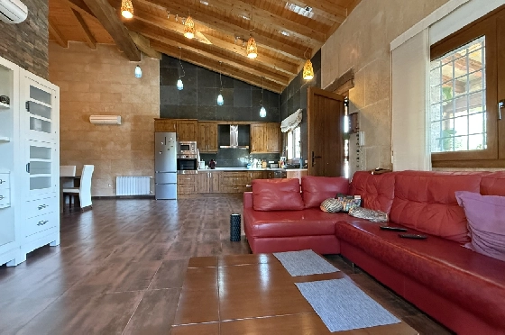 Finca in Els Poblets(Xironets) zu verkaufen, Wohnfläche 220 m², Baujahr 2008, + Zentralheizung, Klimaanlage, Grundstück 540 m², 3 Schlafzimmer, 2 Badezimmer, Pool, ref.: GC-0125-7