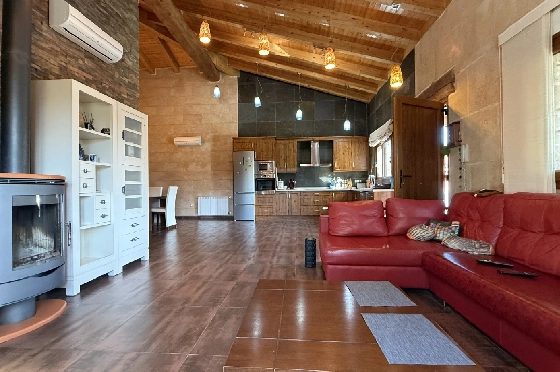 Finca in Els Poblets(Xironets) zu verkaufen, Wohnfläche 220 m², Baujahr 2008, + Zentralheizung, Klimaanlage, Grundstück 540 m², 3 Schlafzimmer, 2 Badezimmer, Pool, ref.: GC-0125-9