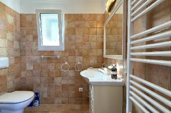 Villa in Pedreguer(Monte Solana) zu verkaufen, Wohnfläche 87 m², Baujahr 1999, Zustand gepflegt, + Ofen, Klimaanlage, Grundstück 426 m², 3 Schlafzimmer, 3 Badezimmer, Pool, ref.: AS-2425-17