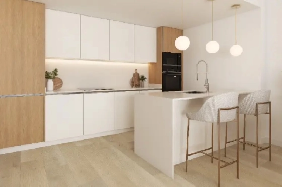 Apartment in El Vergel zu verkaufen, Wohnfläche 68 m², + KLIMA, Klimaanlage, Grundstück 14 m², 2 Schlafzimmer, 2 Badezimmer, Pool, ref.: AH-EV-VI-1-01-01-C-4