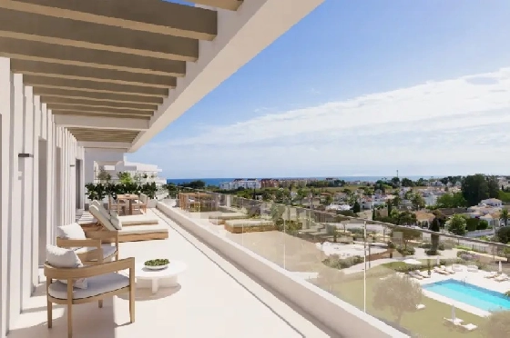 Apartment in El Vergel zu verkaufen, Wohnfläche 86 m², Baujahr 2027, Klimaanlage, Grundstück 73 m², 3 Schlafzimmer, 2 Badezimmer, Pool, ref.: AH-EV-VI-1-01-0-A-7