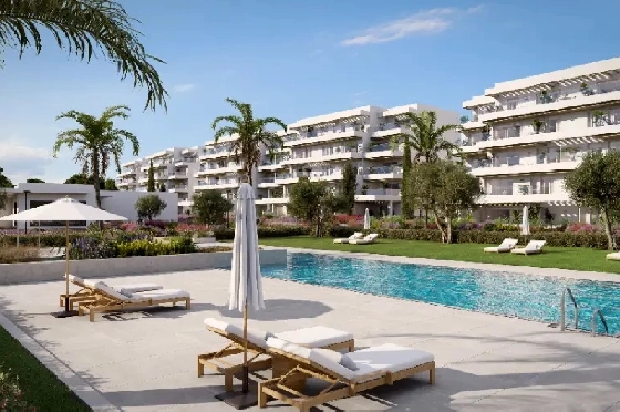Apartment in El Vergel zu verkaufen, Wohnfläche 71 m², Baujahr 2027, Klimaanlage, 2 Schlafzimmer, 2 Badezimmer, Pool, ref.: AH-EV-VI-2-03-02-D-11