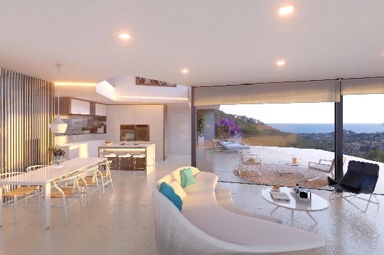 Villa in Benitachell zu verkaufen, Wohnfläche 226 m², Baujahr 2024, Klimaanlage, Grundstück 270 m², 3 Schlafzimmer, 3 Badezimmer, Pool, ref.: AM-12202NS-7