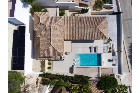 Villa in Benissa zu verkaufen, Wohnfläche 290 m², Baujahr 2024, Klimaanlage, Grundstück 860 m², 3 Schlafzimmer, 2 Badezimmer, Pool, ref.: AM-12518DA-2