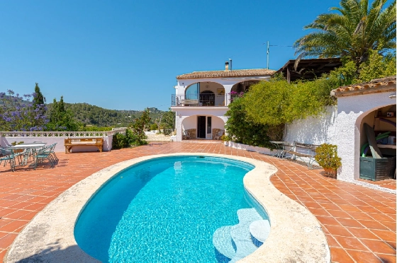 Villa in Benissa zu verkaufen, Wohnfläche 326 m², Baujahr 1989, + Zentralheizung, Klimaanlage, Grundstück 4389 m², 5 Schlafzimmer, 3 Badezimmer, Pool, ref.: PV-141-02013P-1