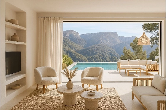 Villa in Pedreguer zu verkaufen, Wohnfläche 200 m², Baujahr 2026, Klimaanlage, Grundstück 800 m², 3 Schlafzimmer, 2 Badezimmer, Pool, ref.: AM-12602DA-2