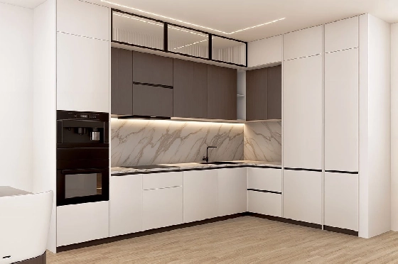 Penthouse Apartment in Finestrat zu verkaufen, Wohnfläche 154 m², Zustand Erstbezug, 2 Schlafzimmer, 2 Badezimmer, Pool, ref.: HA-FIN-318-A02-9
